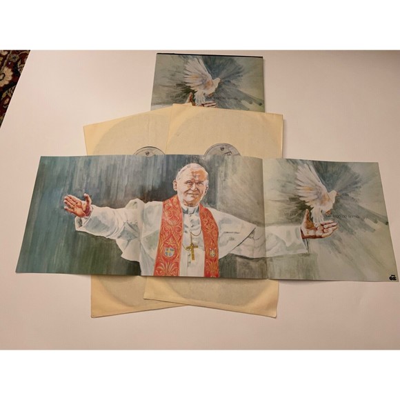 La Paloma Que Llego De Roma 4 LP Box Set NM + Insert Import Pope John Paul II - Picture 6 of 9